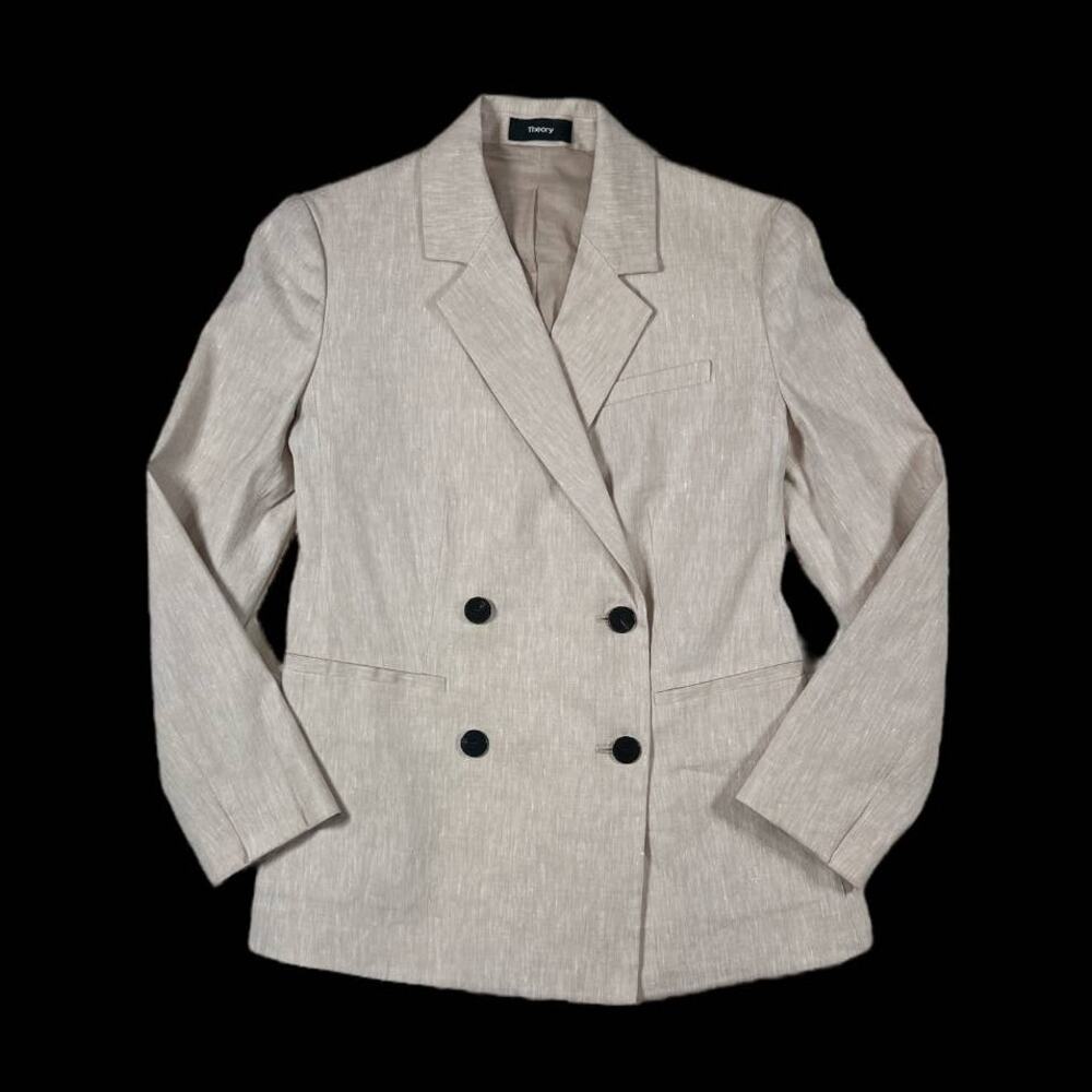Theory Blazer in Cream | Size 00